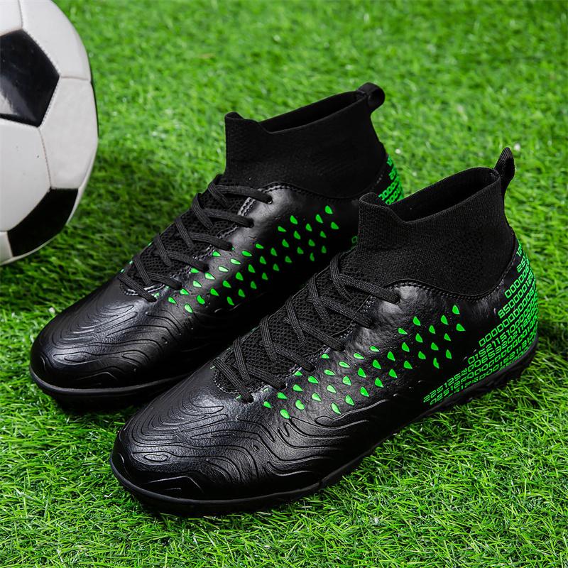 Fashion New Large Size Men's Casual Sports Shoes Wear-resistant Fashion Light and Comfortable Men's Short Staple Football Shoes