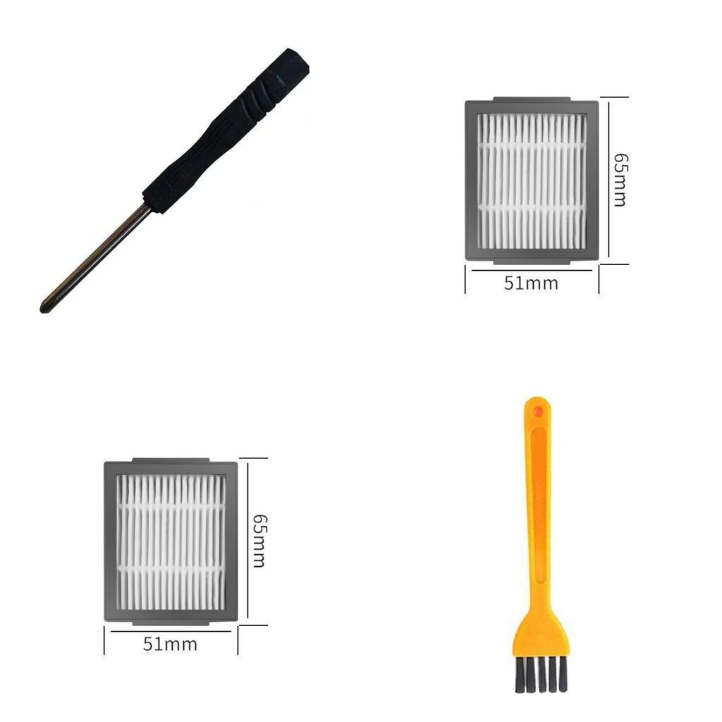 For Irobot Combo I5 J5 Robotic Vacuum Accessories Includes Main Brush Edge Brush And Dust Bag