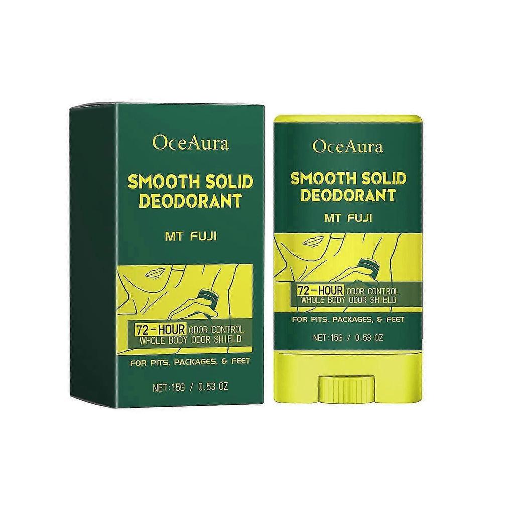 Smooth Solid Deodorant, Body Underarm Body Odor Perspirant Deodorant Refreshing Deodorant Stick