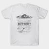 Men Black Print T-shirt Penguin Why ? – Nihilist Penguin Meme No-Cut Transfer Paper Print Cotton Tshirt