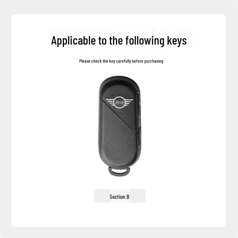 Compatible with 25 BMW Mini models: Key Case/Shell for New Energy Countryman, Cooper Electric.