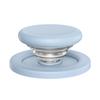 Magnetic Folding Stand for Apple, Huawei, Samsung - Stylish Solid Color Liquid Silicone with Air Cushion