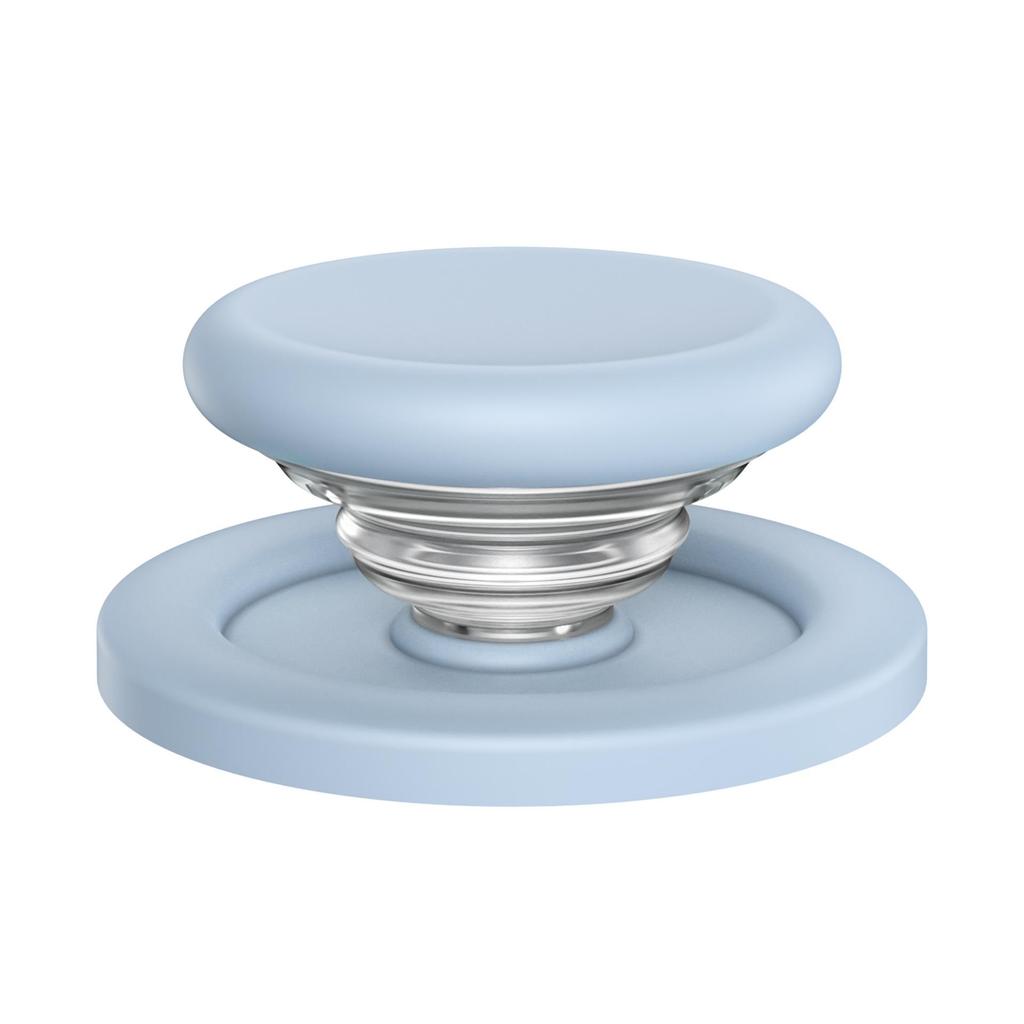 Magnetic Folding Stand for Apple, Huawei, Samsung - Stylish Solid Color Liquid Silicone with Air Cushion