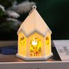 Luminous Wind Lantern Mini Merry Christmas Decor Kid Toys Vintage Nightlight  Party Favors
