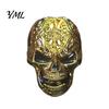 Metal Car Diffuser Accessories Halloween Air Vent Clip, Metallic Skull Bat Freshener Perfume Holder Charm, Cool Auto Aroma for Gothic Truck