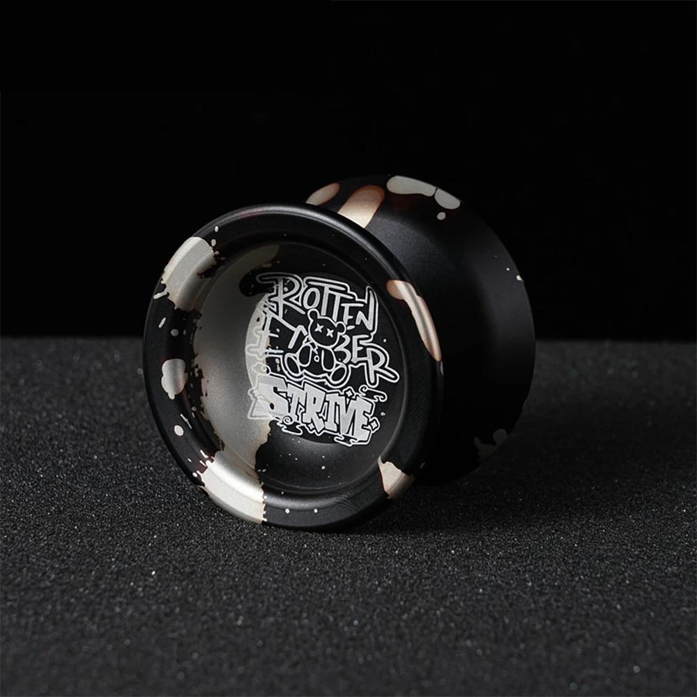 Yoyo Profissional Mágico Yoyo de Metal com Rolamento de 10 Bolas Liga de Alumínio Alta Velocidade Yoyo Não Responsivo Brinquedos Clássicos Para Crianças