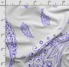 Soimoi Asian Paisley Print,  Cotton Cambric, Quilting Fabric Sold by The Yard 42 Inch Wide, Medium Weight Cotton Fabric,