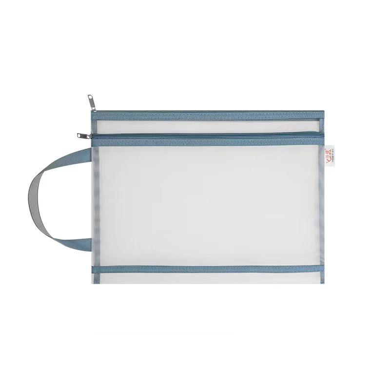 Multi-Compartment Student File & Pencil Organizer Bag