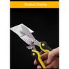 8inch Stainless Steel Sharp Blade Garden Shears PP+TPR Handle Bypass Professional Electrician's Iron Wire Cutting Tool Scissors