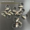 201 Stainless Steel German Water/Gas Pipe Clamp