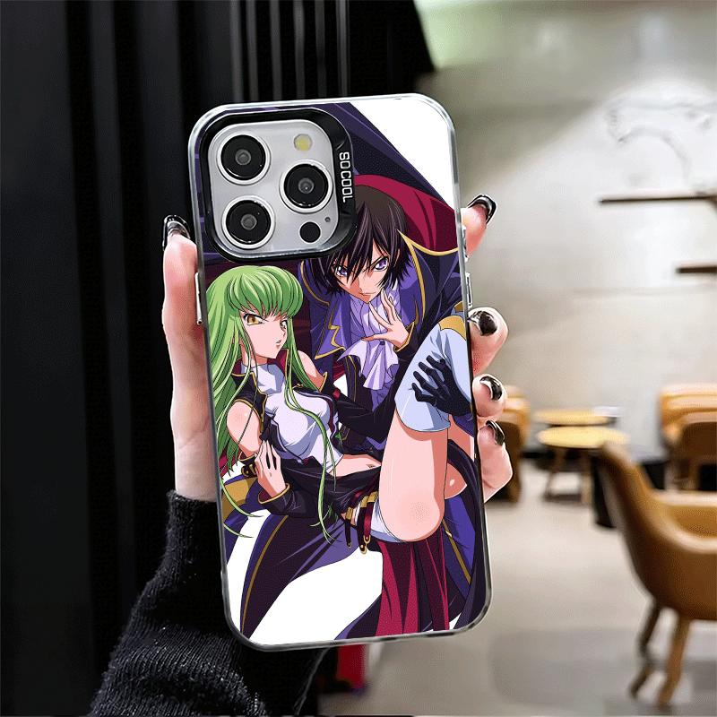 Code Geass Anime Shockproof Phone Case for iPhone 17 Air 16 16E 15 Pro Max 14 Plus 13 Mini 12 Back Cover Anti Fall Fundas