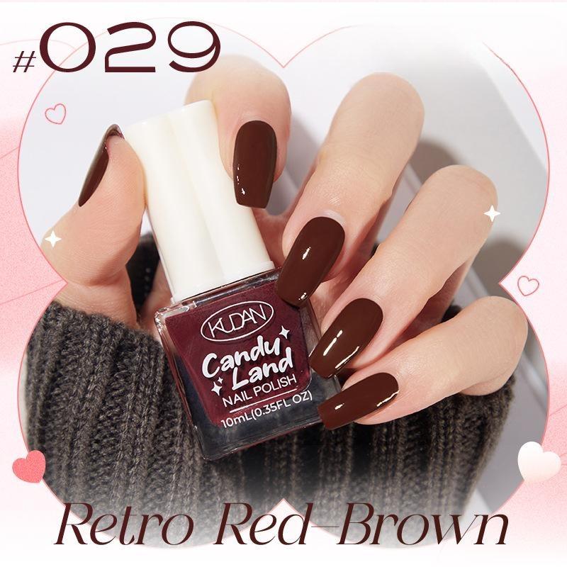 Water-based Nail Polish No-bake Long-lasting Fast-drying Nude Fine Shiny Nail Polish Children's Pregnant Women Transparent Nail Polish