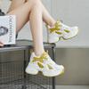 Net face dad shoes for women  2026 summer new style  interior height increasing women's shoes