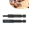 2 Socket Adapters for M5 and For 4mm Self Tapping Screws with 1/4 Inch Hex Shank Suitable for Drilling Applications
