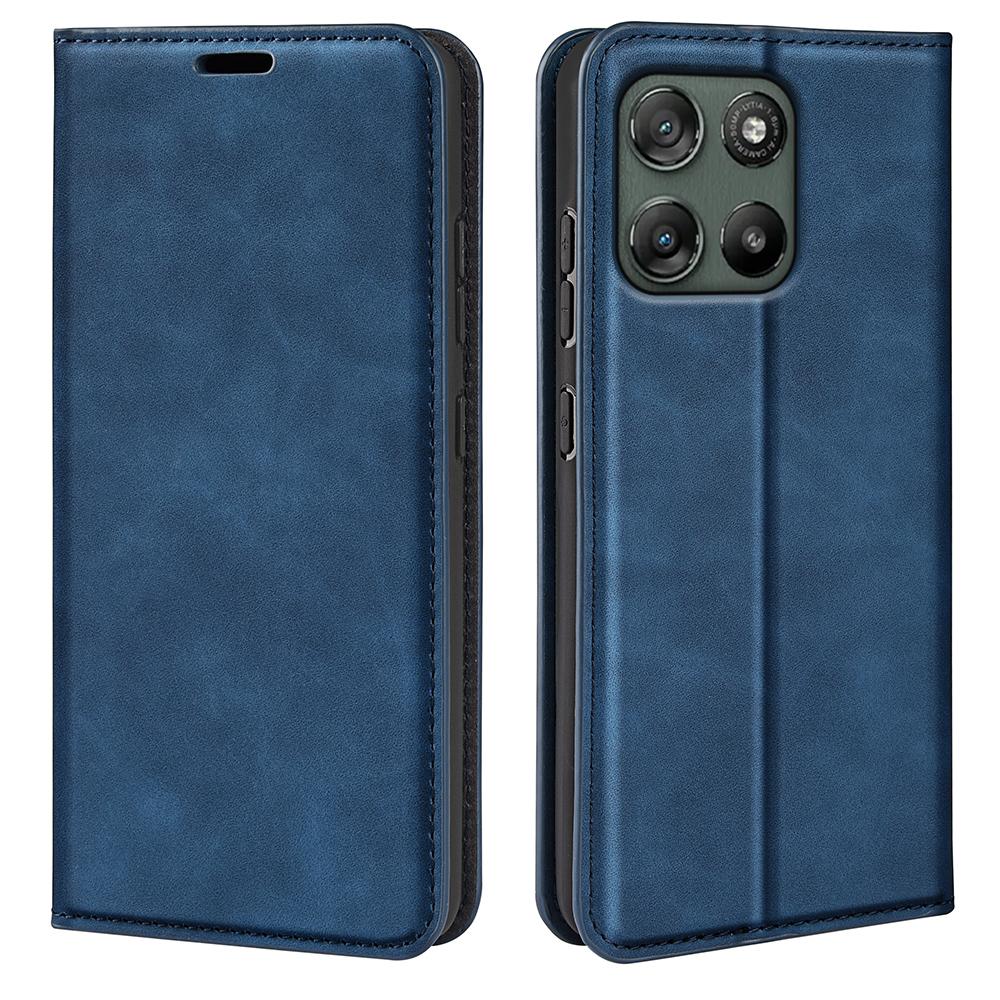 For Motorola Moto G67 Power 5G Case Skin Touch Leather Wallet Phone Cover