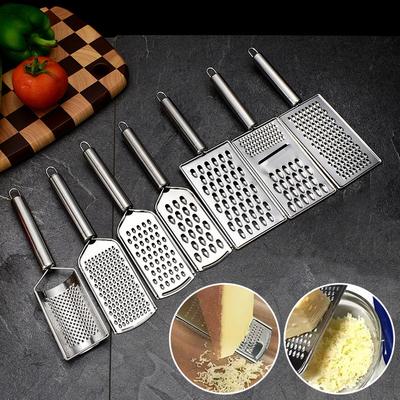 Handliche Käsereibe aus Edelstahl Mehrzweck-Küchenreibe für Schokolade, Butter, Obst, Gemüse, Küchenartikel
