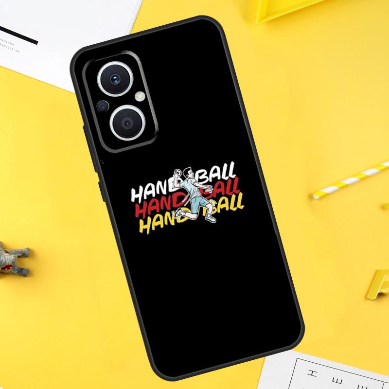 Play Handball Quotes For OPPO Reno 14 13 12 11 10 Pro 8T 11F 12F 13F 14F 7 8 Lite OPPO Find X9 X8 X6 X5 Pro Case