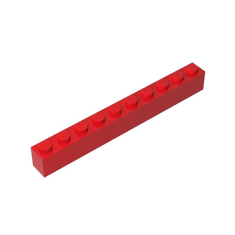 10pcs 6111 Brick 1 X 10 Collections Bulk Modular GBC Toys For Technical MOC Set DIY Compatible Sale Buildings Block