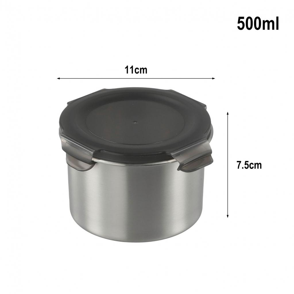 1 Pcs Container 10*7.5cm/10*13cm/10*19cm 500ml/900ml/1400ml