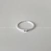 Elegant Rabbit Zircon Ring: Gold & Silver, All-Match Jewelry