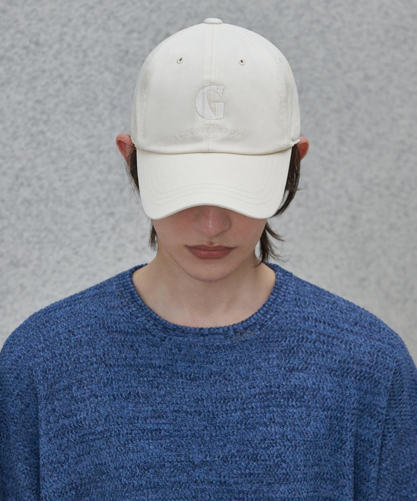 GLW G Arch Logo Cap Cream