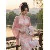 61017 New Chinese Halter Embroidery Dress & Shawl Set - Women's Summer 2026 Collection, Small Size Available