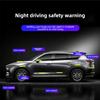12PCS Car Reflective Sticker Arrows Pattern Warning Car Stickers and Decals Auto Tail Bar Bumper Safety Car Accessories Exterior