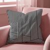 Geometric Line Texture Cushion Cover MultiScene Pillow Cover for Home  Car  Reversible Soft  Durable for Daily Use