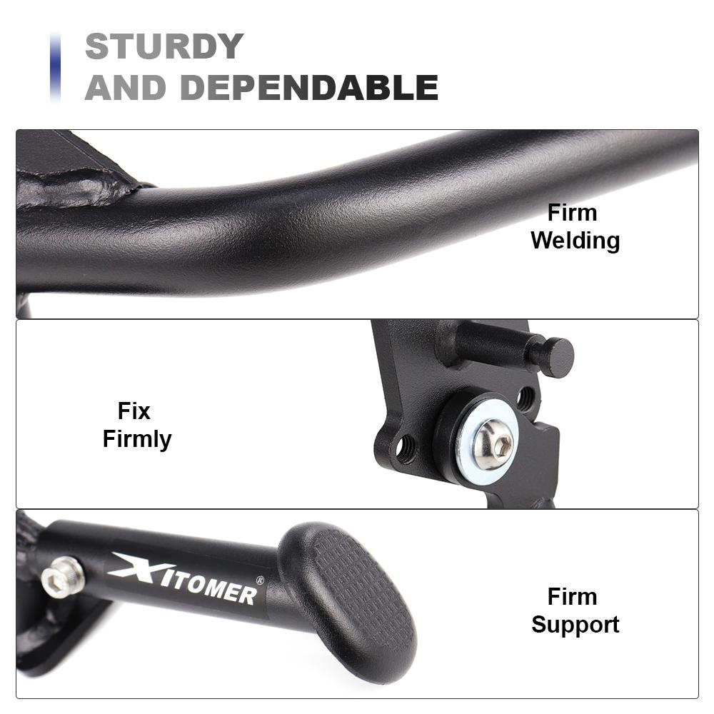 Motorcycle Middle Kickstand Center For YAMAHA MT-07 FZ-07 2013-2024 Tracer 700 /GT 2016-2020 Tracer 7/GT 2021-2024 Parking Stand