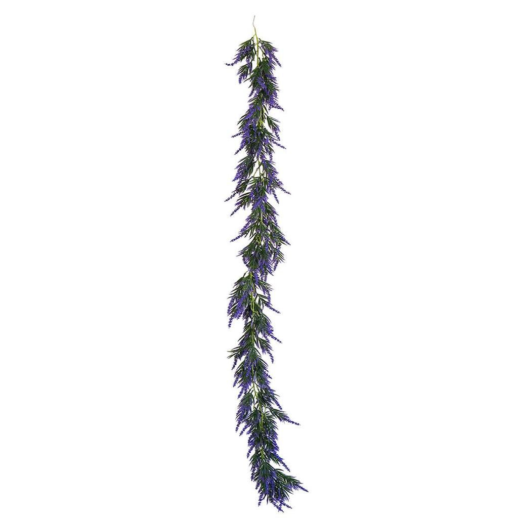 Simulation Lavender Vine Decor for Fireplace and Scene Setting
