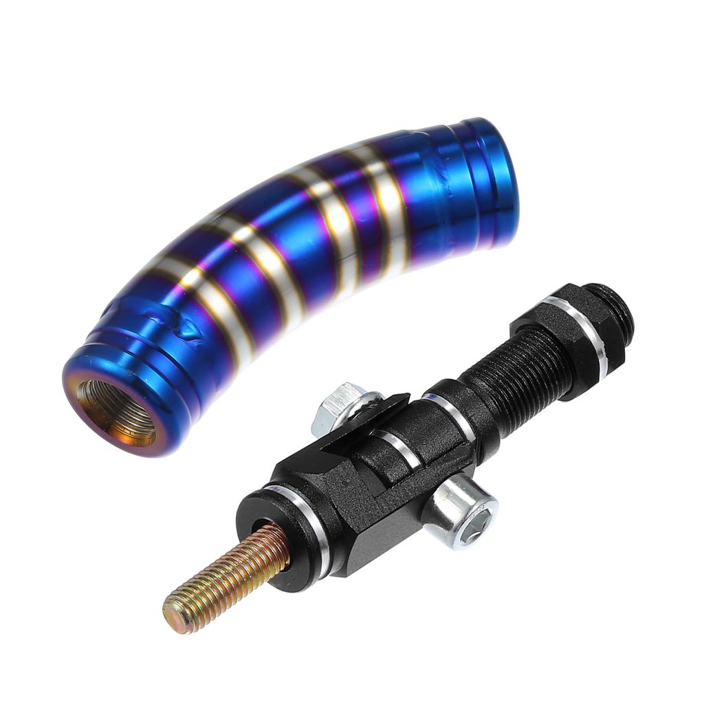 X AUTOHAUX Interior Roll Bar Pull Assist Grip Adjustable Aluminum Alloy Universal Curved Shape