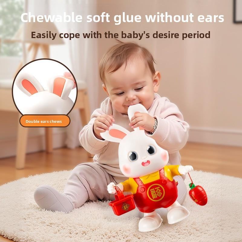 Dancing Bunny Toy With Music And Lights For Baby Learning And Entertainment