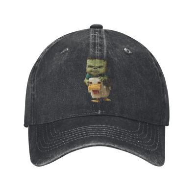 Chicken Jockey Zombie Funny Casual Baseball Cap Summer Sun Visor Outdoor Sport Hip Hop Hats Unisex-Teens Fitted Baseball Caps
