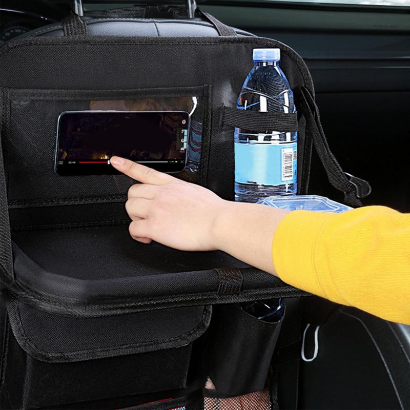 Car Organizer Backseat Bag With Tablet Holder Backseat Car Organizer With Tablet Holder Automotive Interior Accessories For