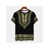 Men'S Vintage T-Shirt Ethnic Style 3D Printed Top Street Fashion O-Neck Short Sleeve Leisure Holiday Top Plus Size Man Clothing