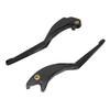 1 Pair Aluminum Clutch Brake Handle Lever Kit Motorcycle Modification Replacement for Indian Scout 2015-2016Gloss Black