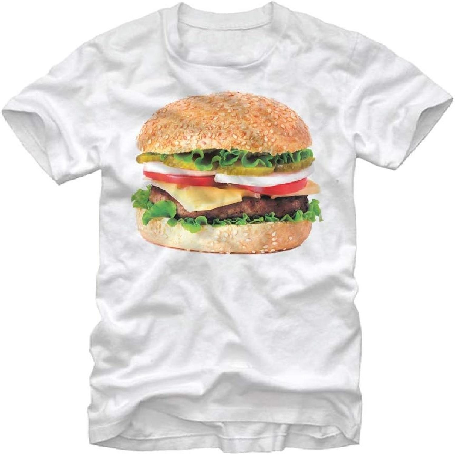 LOST GODS Men s Cheeseburger Love T-Shirt S