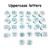 Alphabet/Number Cookie Cutters Set - Plastic Biscuit Molds for Baking, Cake Decorating, Birthday Party & DIY Crafts