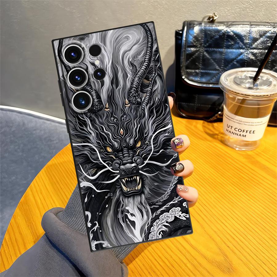 Cool Dragon Funda Phone Cover Case for Samsung Galaxy S26 Ultra S23 Note 20 8 9 10 S21 FE S25 Plus S10 S9 S20 Ultra S24
