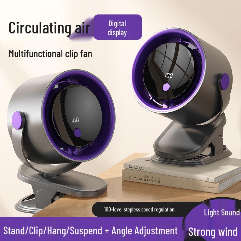 Carefully Selected Mini Desktop Clip Fan for Dorms and Offices