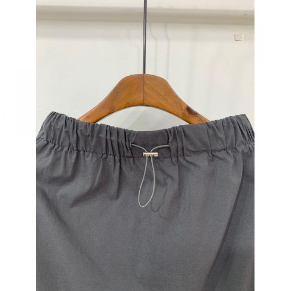 C S In The Room  Free  Tali StrIng bandIng Cargo Long Skirt 2Color
