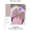 Children's High-heeled Crystal Princess Shoes with Sequins for Girls, Suitable for Stage Performances and Shows