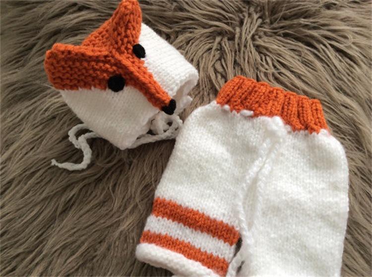 New 100-day Baby Photo Costume Full Moon Korean Style Knitted Creative Art Photo Baby Costume