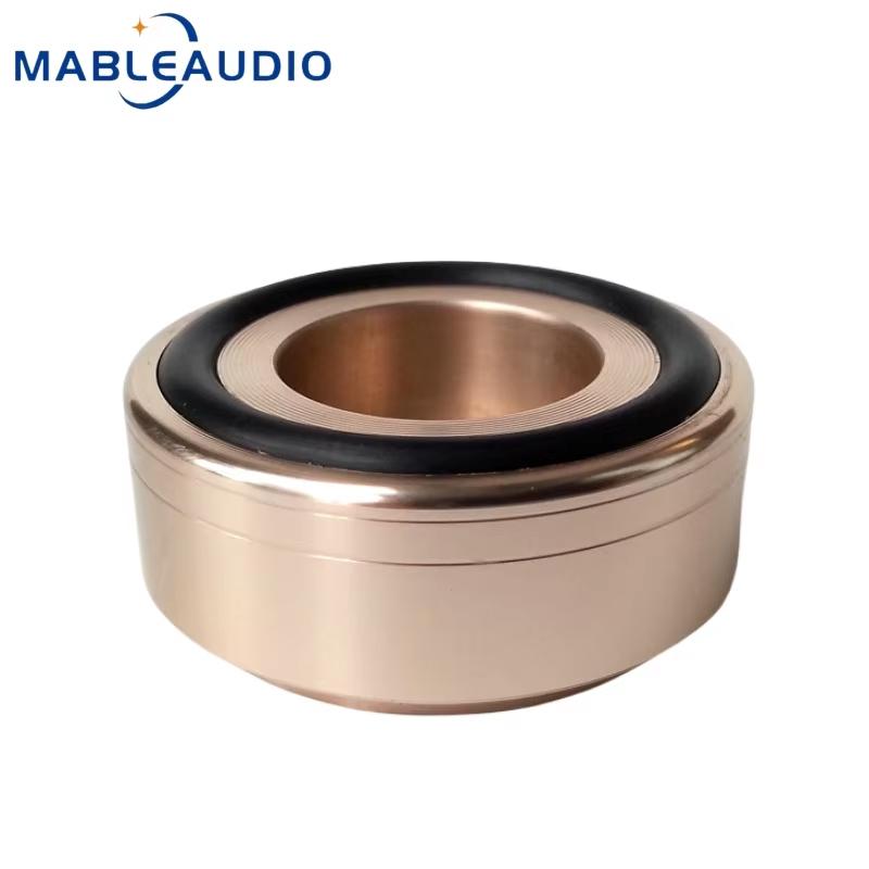 4PC 39*17mm Solid Aluminum Audio Isolation Feet Anti‑Vibration Shock Absorber Pad for HIFI Speaker Tube Amplifier DAC TurntableGood product