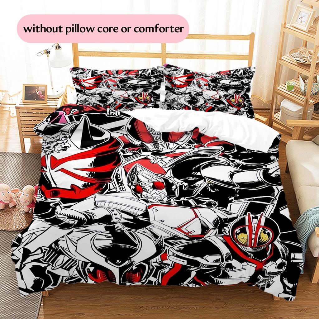 Street Trend Pattern Bedding Set, Urban Fashion Hero Bedroom Decor, Modern Lifestyle Home Gift.chl