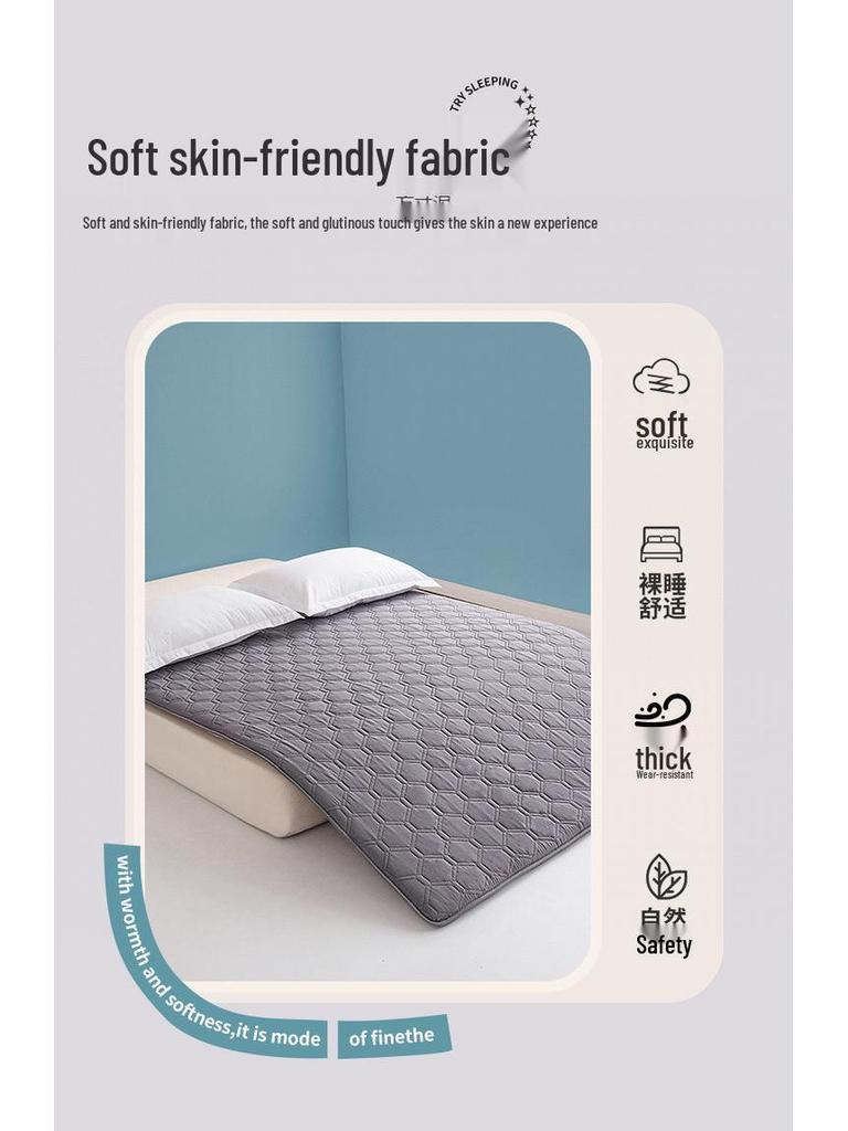 Thickened Soft Tatami Mattress Pad for Single Student Dormitory, 1.5 Meter