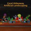 Creative Aquarium Landscape Coral Fish Hideaway Artificial Fish Tank Decoration  Shrimp Shelter