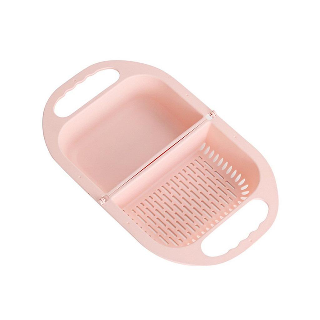 Household Foldable Leaking Fruit Vegetable Container Storage Basin Flash Dryer Rack