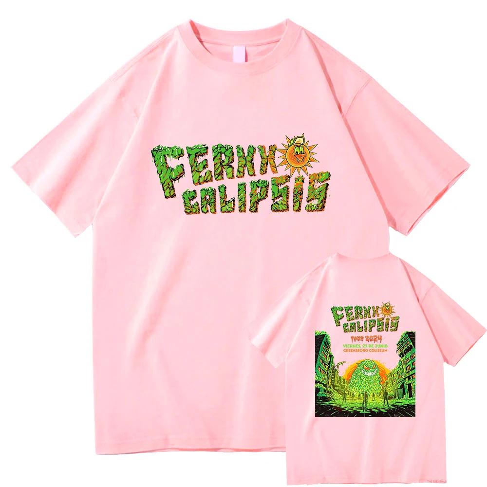 T Shirts Fashion Feid Men/Women Clothing Hip Hop Tops Vintage Unisex Streetwear Cotton Graphic T-Shirts