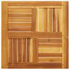 Table Top 60x60x2 cm Square Solid Acacia Wood
